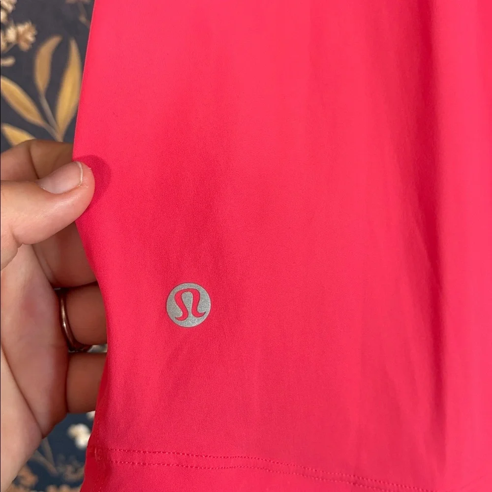 Lululemon RUN OFF ROUTE TANK HEARTTHROB Pink Top Size XS